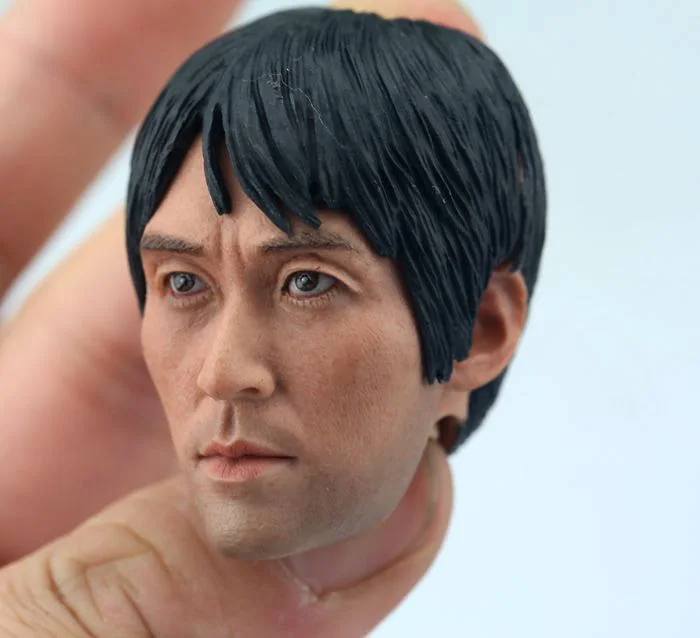 

1/6 Scale Shaolin Soccer Head Sculpt Stephen Chow Head Carving Comedy Superstar for 12in Phicen Tbleague HT Body Action Figure