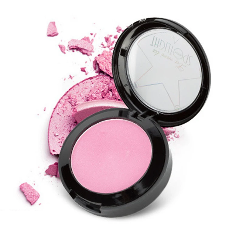 Матовые румяна 6 цветов водостойкие и осветляют тон кожи макияж бриллиантовая пудра масло стойкая