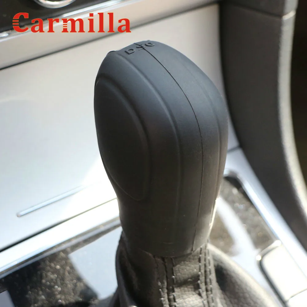 Силиконовый чехол Carmilla с ручкой передач для Volkswagen VW Golf 6 Passat B7 Jetta CC Polo Touran Tiguan Eos