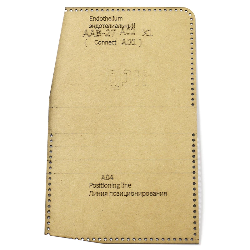 Набор шаблонов из крафтовой бумаги сделай сам модный ретро бумажник для мужчин и