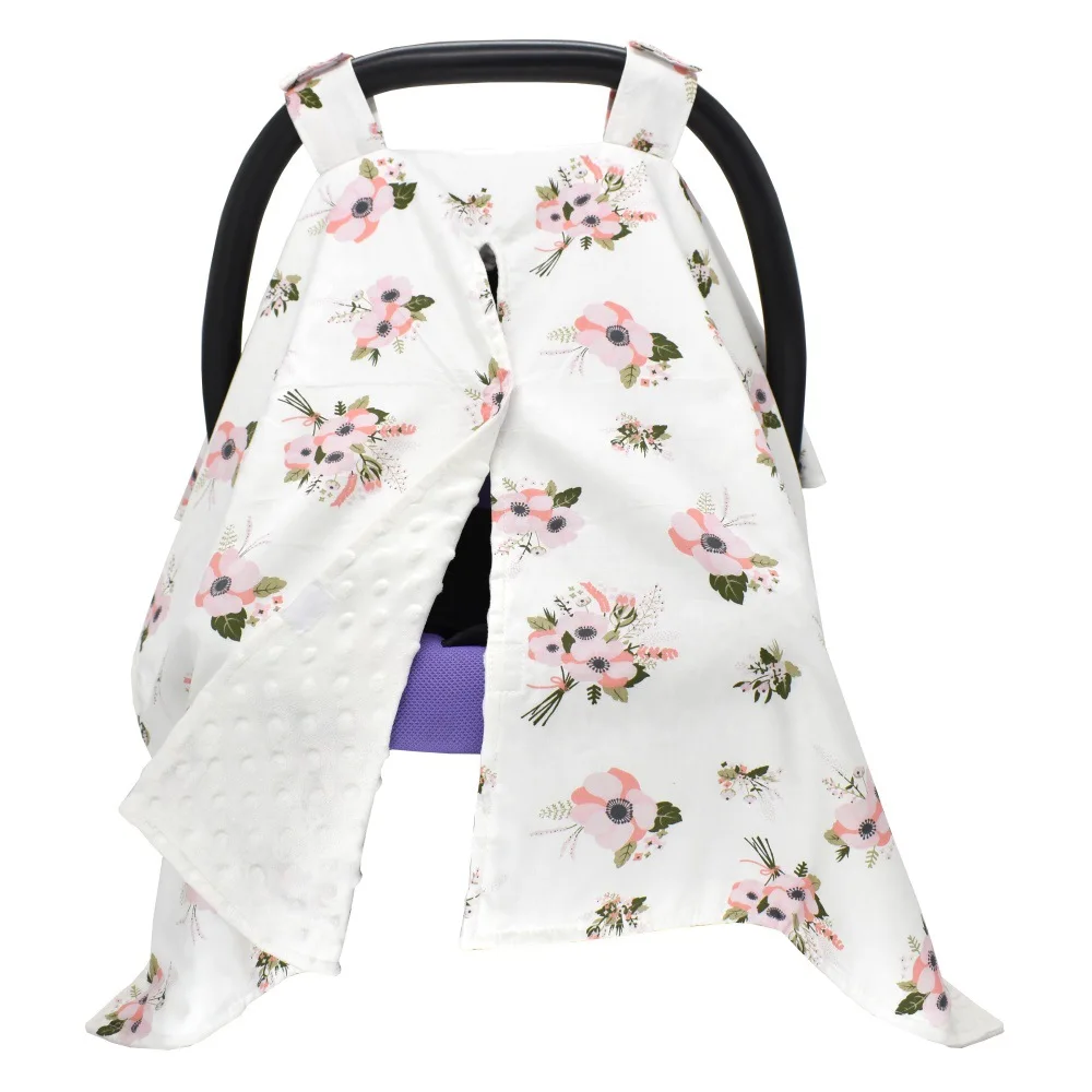 

Baby Car Seat Blanket Cover Infant Stroller Canopy New Stroller Accessories Infant Nursing Cover Fashion Cloth Multi-use Blanket