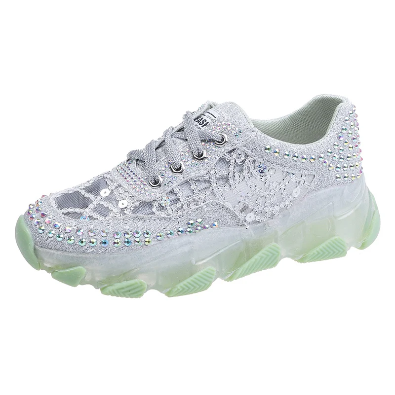

2020 New Women casual shoes woman Female Breathable Mesh platforms flats walking shoes women Vulcanize shoes woman shoes mujer