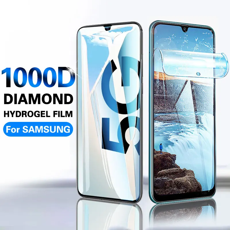 Защитная мягкая Гидрогелевая пленка для Samsung A30 A30s A31 защиты экрана Galaxy (не стекло)