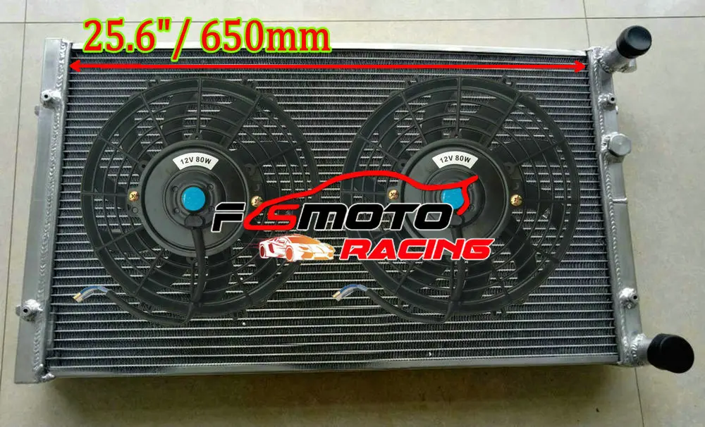 Алюминиевый Радиатор 50 мм для VW GOLF GTI Jetta MK4 POLO MK3 SKODA SEAT Audi A3 TT Quattro 1 8 T 1.9TDI 2 0 1997-2006 или