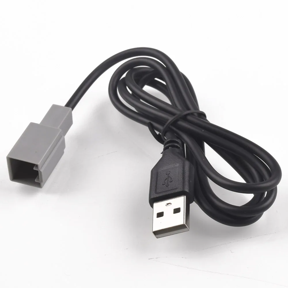 Автомобильный Aux аудио провод для передачи данных разъем к USB адаптер Разъем Toyota