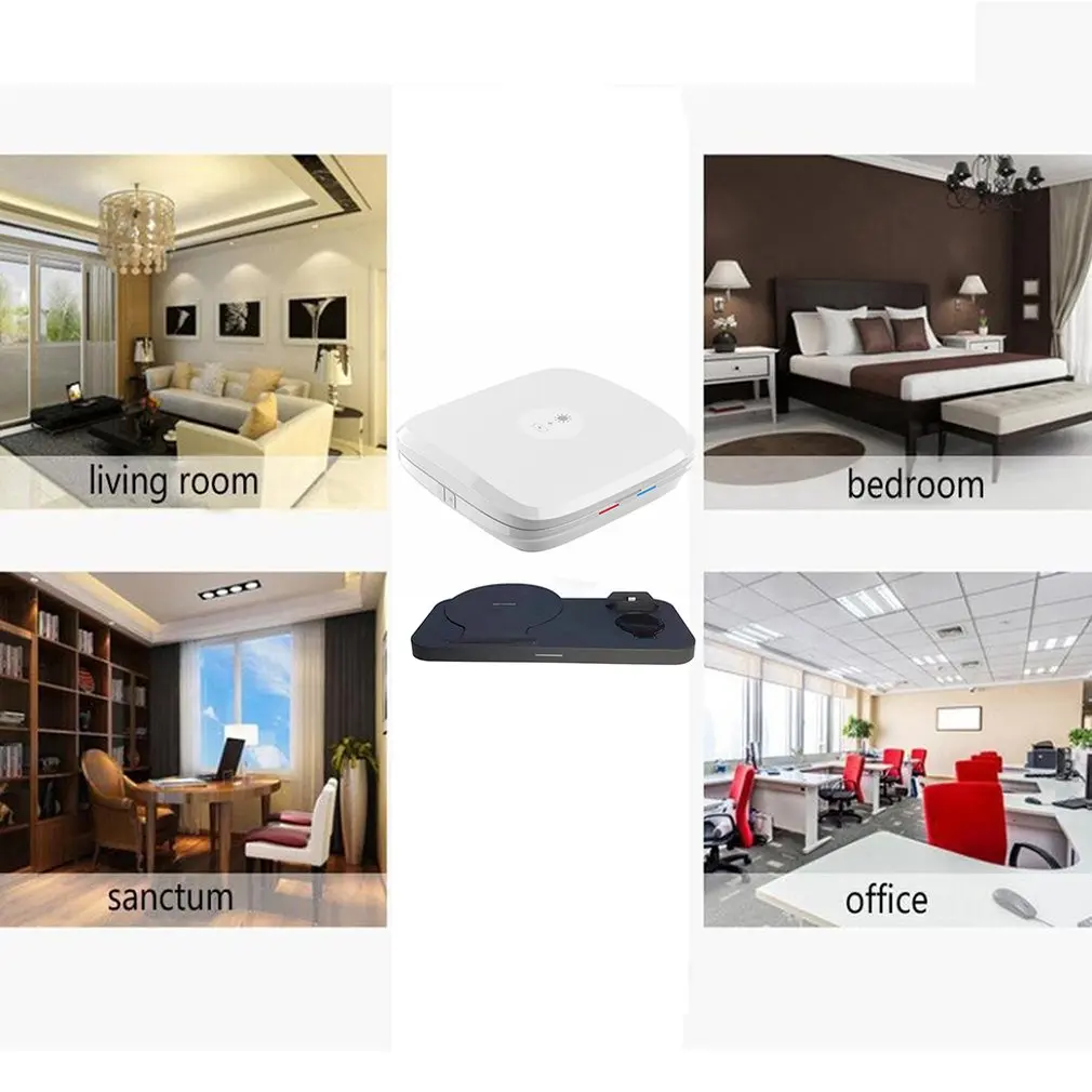 

4in1 Wireless Charger Disinfection Box UV Ultraviolet Mobile Phone Disinfection Ozone Sterilization Box 15W Fast Charge