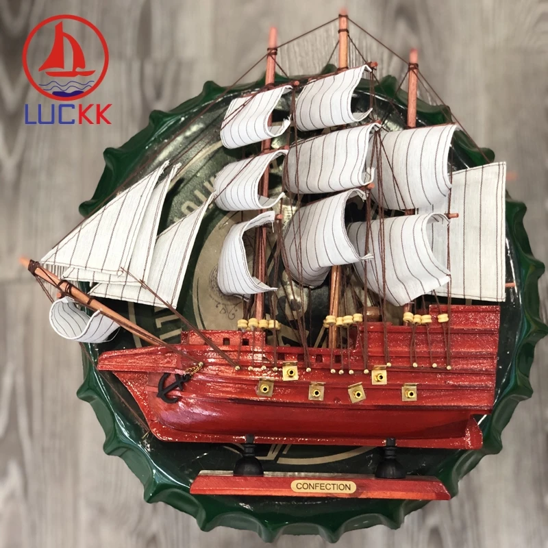 LUCKK 33 см классические китайские красные искусственные деревянные поделки