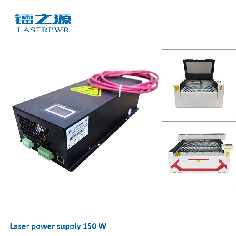 

LASERPWR HY-X150 CO2 Laser Power Supply for Laser Cutter Engraver Source for 130w/140w/150w Laser Tube with Long Service Life