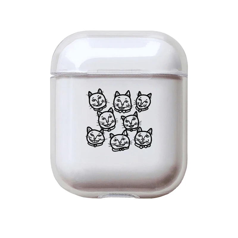 I201119 Хрустальный милый чехол для наушников для Apple AirPods, чехол из жесткого поликарбоната, прозрачный защитный чехол, аксессуары для AirPods, зарядная коробка - Цвет: I201119
