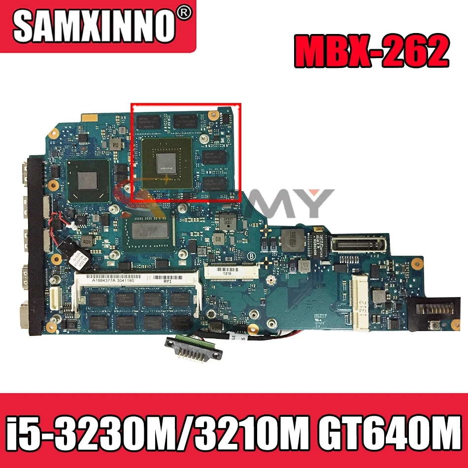 

AKEMY A1923384A 1P-0128701-A011 For SONY vaio SVS151 SVS1512S1C V131 MBX-262 Laptop motherboard i5-3230M /i5-3210M GT640M
