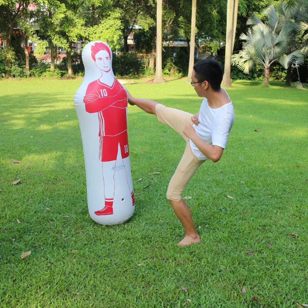 

Durable 1.6m Adult Inflatable Football Training Goal Keeper Tumbler Air Soccer Training Dummy Tool PVC Inflatable Tumbler Wall