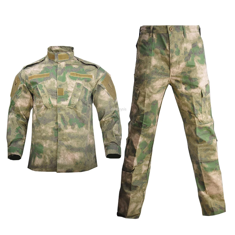 

Army Camouflage Uniform Multicam Tactical Combat Training Jacket Cargo Pants Ghillie Suits Military Airsoft Wargame Uniforms