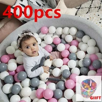 400 pcs color ocean ball baby toy children water pool beach ball soft plastic toy newborn photography prop kids outdoor fun ball