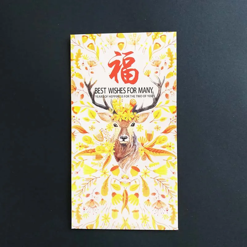 8 шт./компл. Kawaii деньги Конверты(Hong Bao) красный конверт для размещения деньги как подарочные конверты 3,5* 6.5In Lucky Money конверты