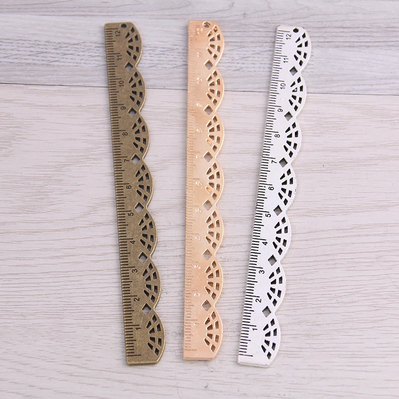 Милый Колокольчик, 3 шт., три цвета, линейка 12*125 мм, закладки, сплав, подвеска, ожерелье с подвесками браслет, самодельные ювелирные аксессуары