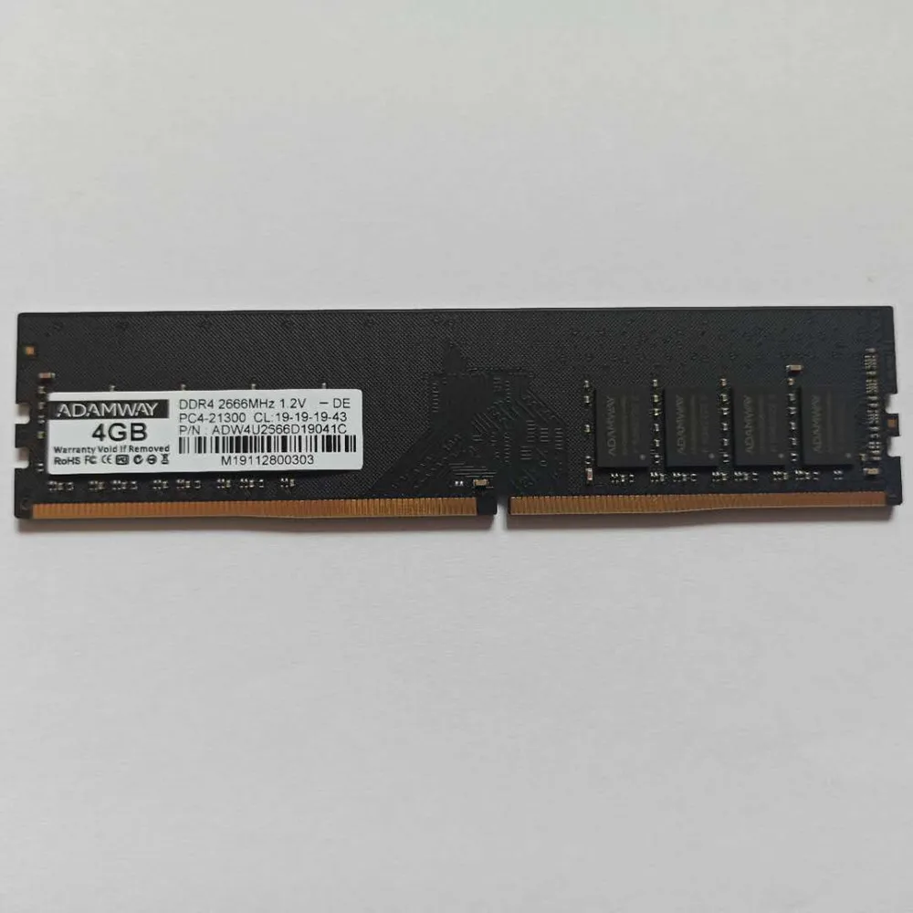 ADAMWAY Battle Series DDR4 4 ГБ 8 16 PC macchina di prova RAM DDR3 memoria Гб 2666 МГц 3000 - купить по выгодной цене |