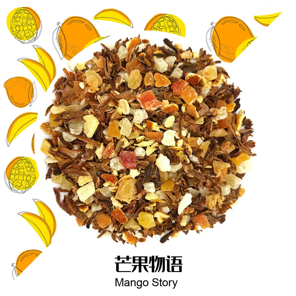 

3g*10pcs Mango Story Skin Care Mask DIY Raw Materials Tea Bay Oil-control Whitening Beauty Health Loss Weight Anti Acne