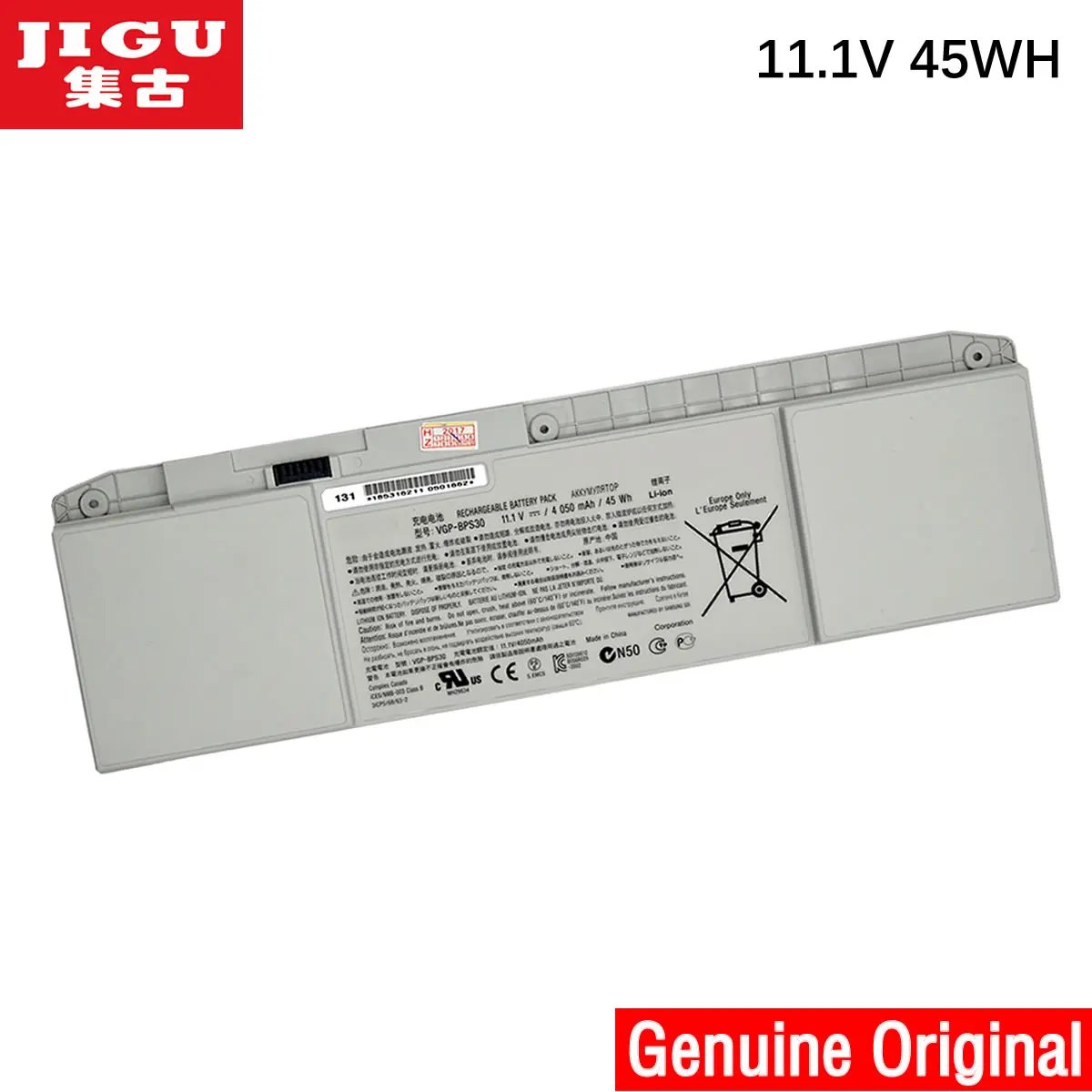 JIGU VGP BPS30 оригинальный ноутбук Батарея для SONY VAIO T11 T13 SVT 11 13 1 V 4050 мА/ч