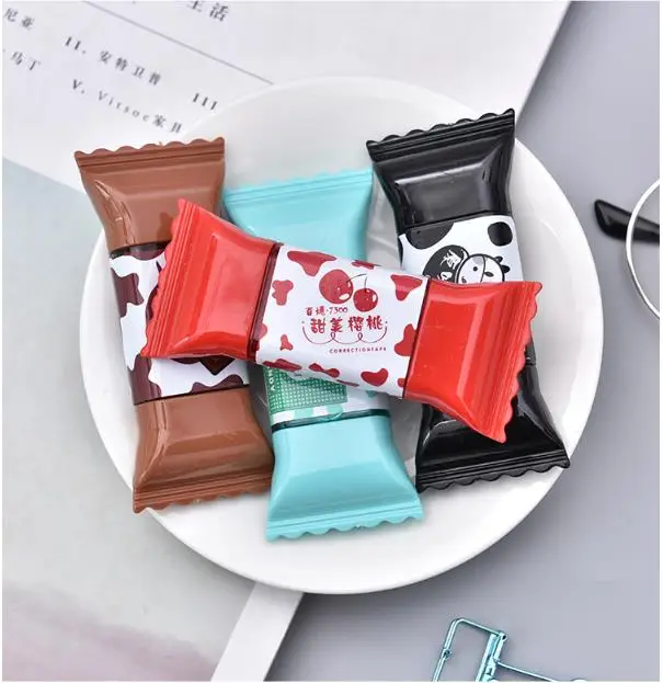 Large capacity correction tape with candy lovely student multi-functional stationery | Канцтовары для офиса и дома