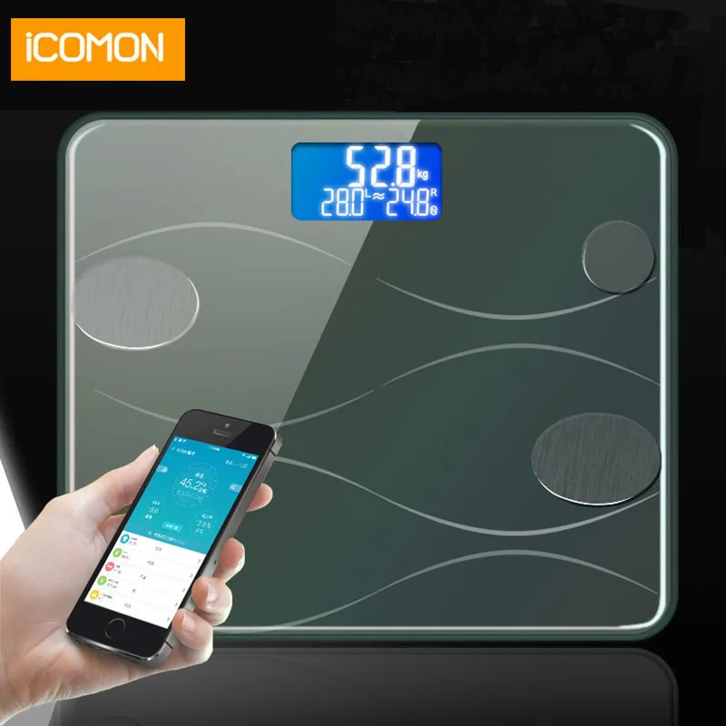 

Original Digital Smart Bathroom Scale Floor Body Fat Weight Scale mi Body Composition Scale Bluetooth Balance Multilingual APP