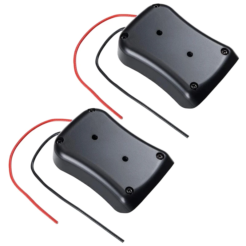 

2 Pack Battery Adapter for DeWalt 20V Battery 18V Dock Power Connector DIY Converter 14 Gauge Robotics