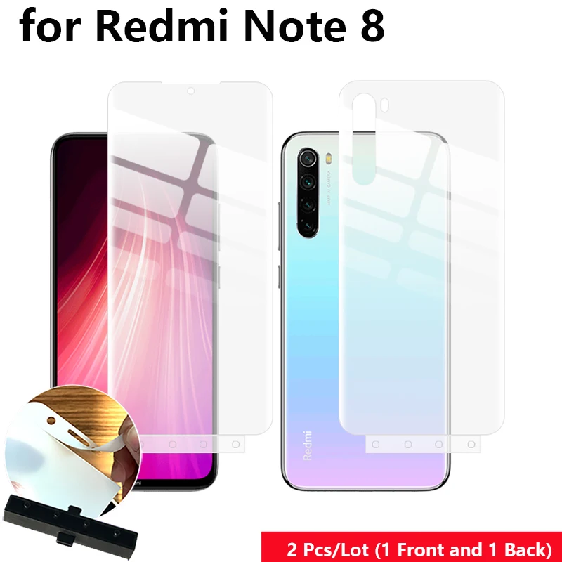 2 шт./лот защита для экрана с защитой от царапин и отпечатков пальцев Xiaomi Redmi Note 8 6 3