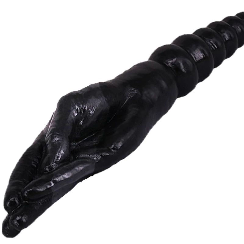 Фаллоимитатор с двумя головками Реалистичная ручная большая голова Анальная