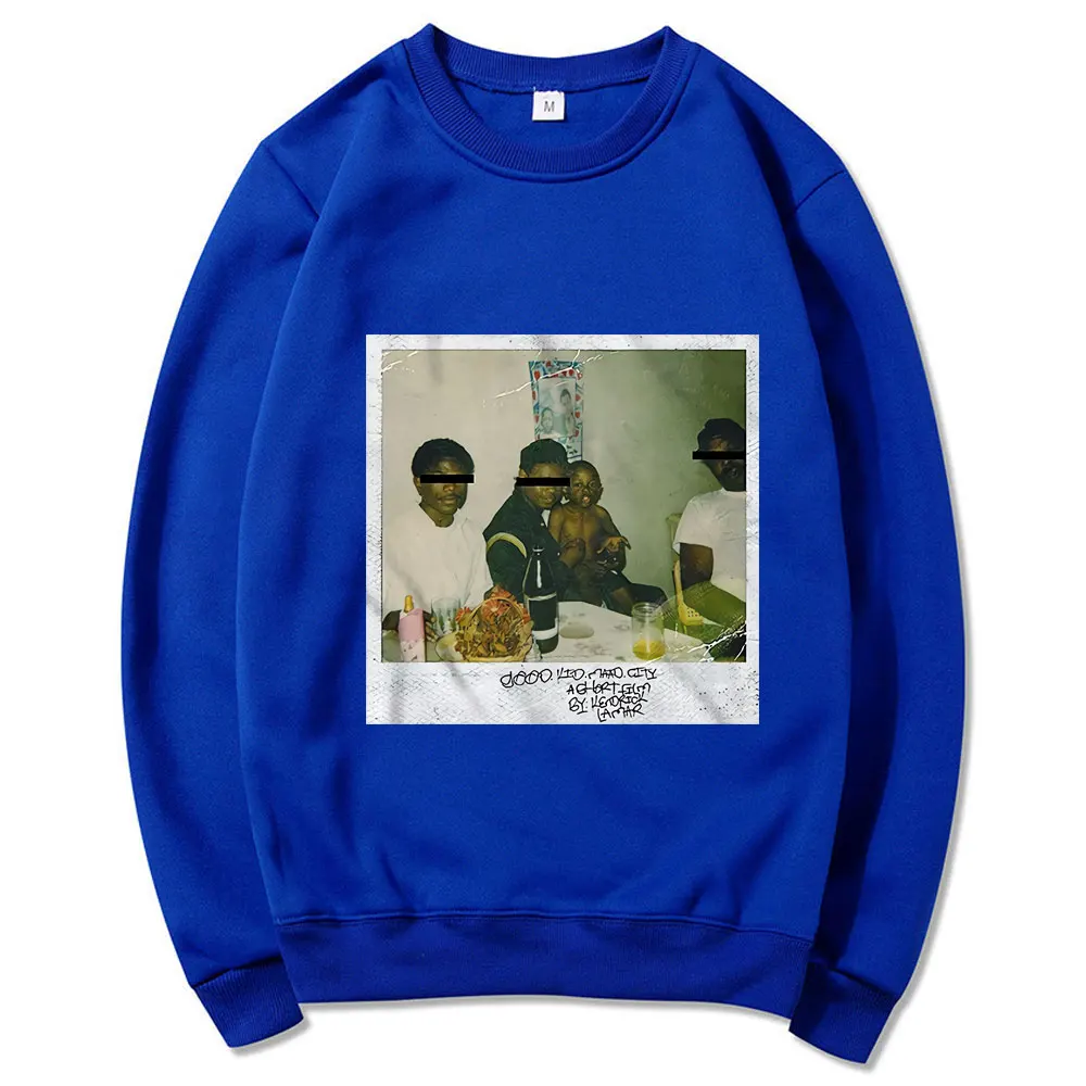 Ламар Хороший малыш Мужская/Женская мода Harajuku с О-образным вырезом рэп мужская