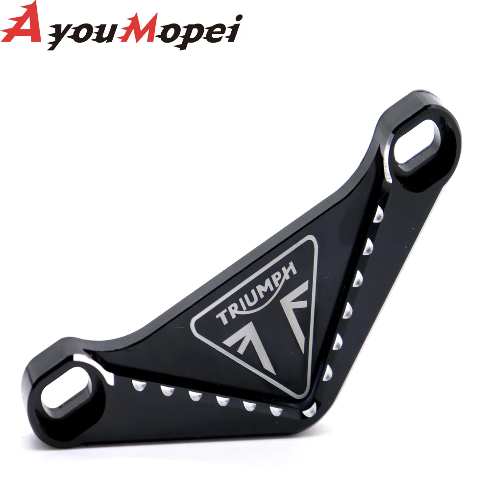 

Rear Footrest Blanking Plates for TRIUMPH TRIDENT660 Trident 660 trident 660 2021 Motorcycle Racing Hook CNC Foot Rest