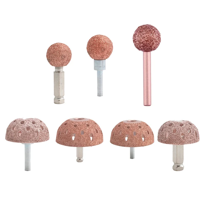 

Car Tire Repair Grinding Head Coarse Grit Buffing Wheel With Linking Rod Tire Repair Tools