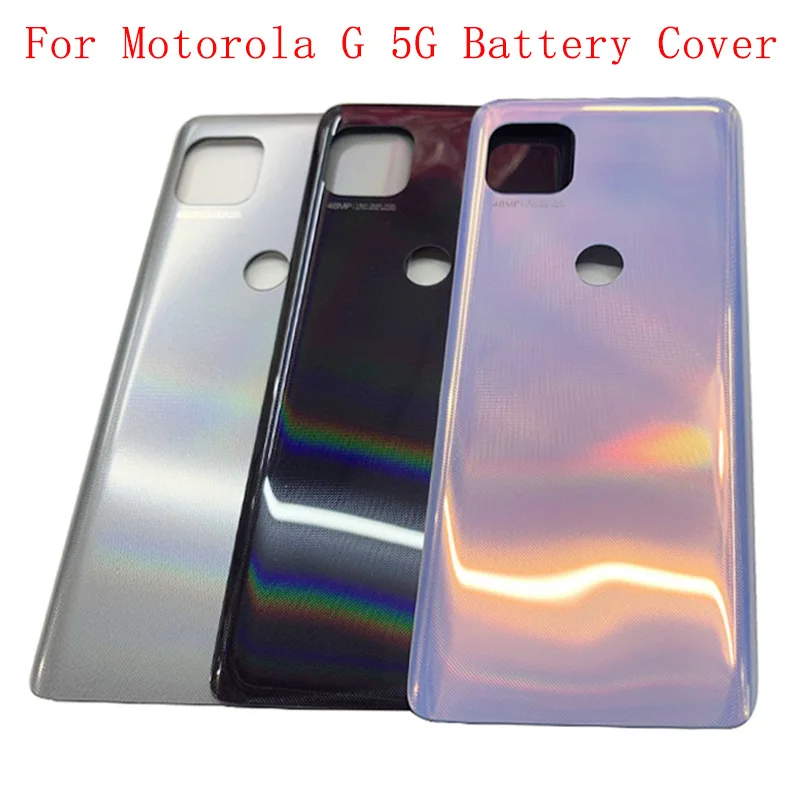 

Back Battery Cover Rear Door Panel Housing Case For Motorola Moto G 5G Battery Cover Replacement Part