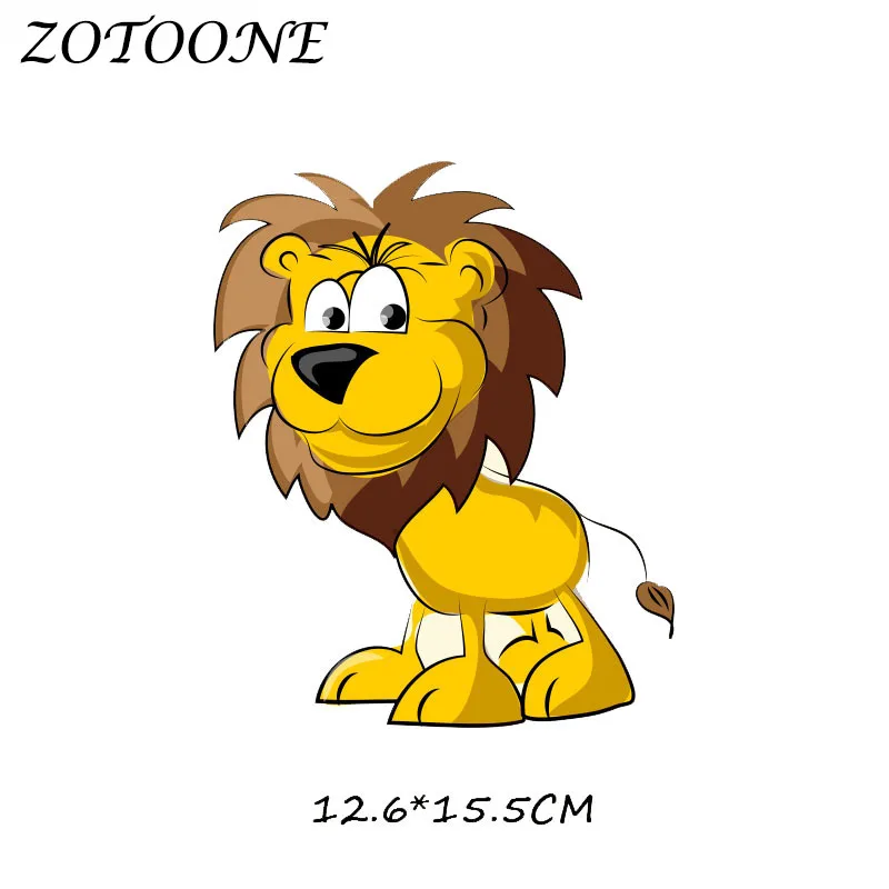 ZOTOONE гладить на патчи для одежды передачи тепла Тигр Фламинго цветок нашивка
