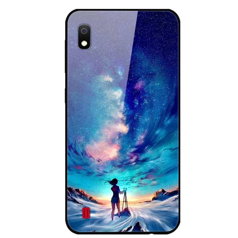 Чехол из закаленного стекла для samsung A10S A10, мягкий чехол-бампер с 3D принтом, чехол для samsung Galaxy A10S A 10, чехол для телефона - Цвет: 38