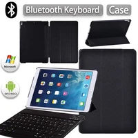 smart tablet case for apple ipad 10 2 inch 9th generation 2021 anti fall automatically wake up flip casebluetooth keyboard