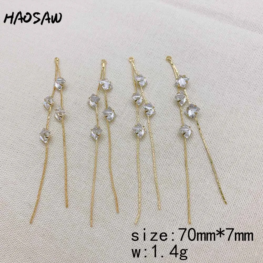 HAOSAW на выбор 4 шт./лот ювелирные изделия аксессуары/CZ Chian/изготовление
