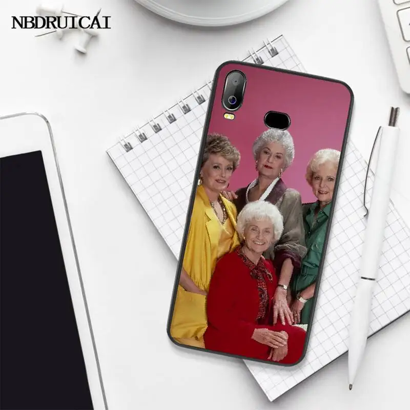 NBDRUICAI золотые девушки Coque Shell чехол для телефона Samsung A10 A20 A30 A40 A50 A70 A71 A51 A6 A8 2018 |