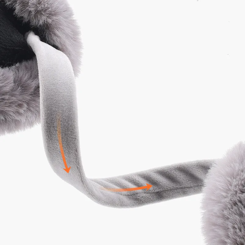 Наушники детские из искусственного меха мягкие кашемировые зимние | Аксессуары