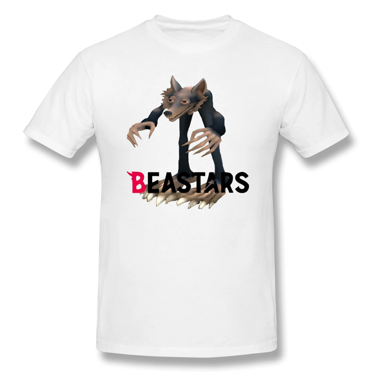 

Oh Shit Is That Legosi Men's T-Shirt 100% Cotton Pattern Short Summer Sleeve beastars Paru Itagaki anime Casual Tshirt Gift Idea