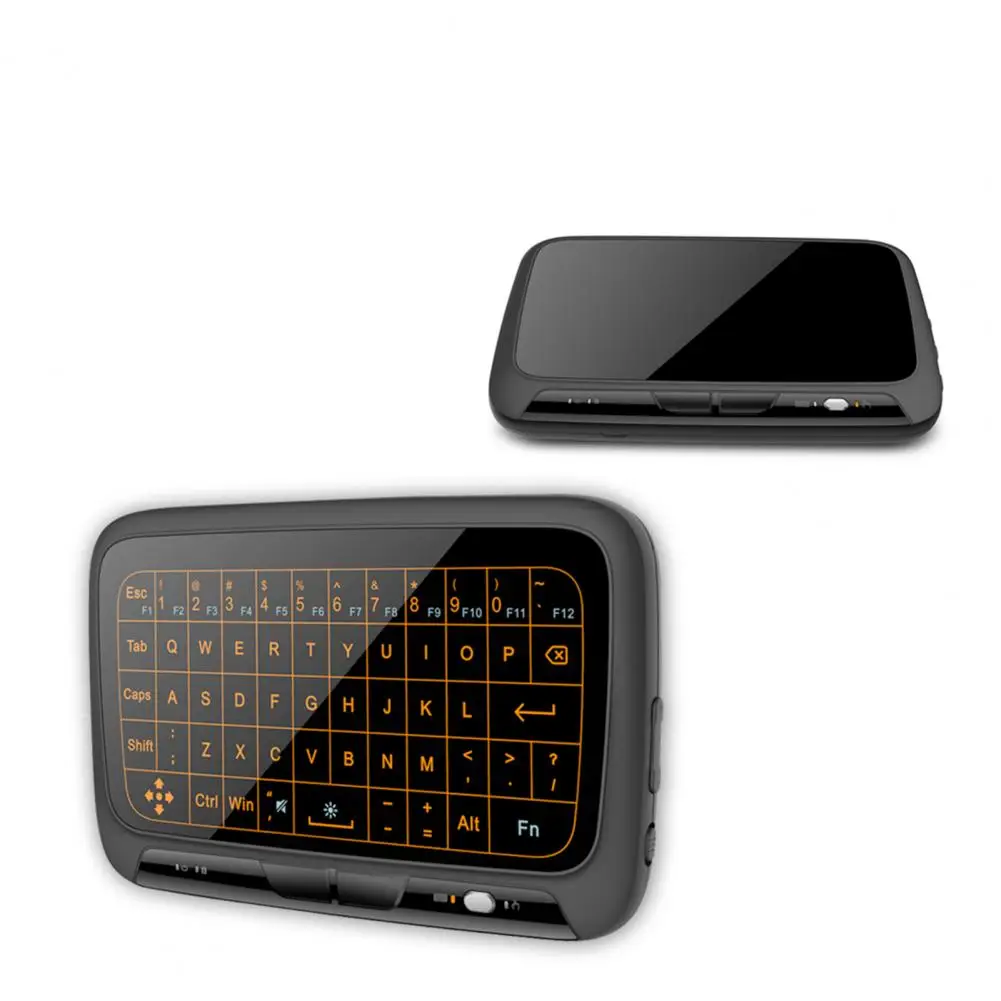 

H18 Mini Full Touch Screen 2.4GHz Air Mouse Touchpad Backlight Wireless Keyboard for Smart TV
