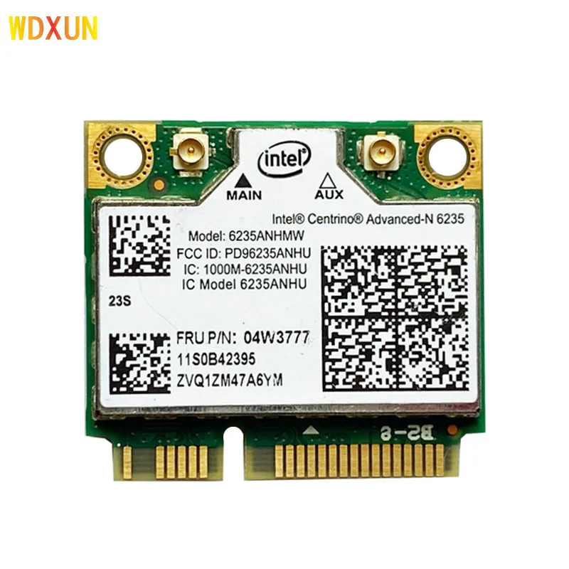 Для Lenovo M73z M83 M92 M92p M93 M93p M93V M93Z N Intel 6235 300M 2 4G/Φ двухдиапазонный Wi-Fi Sem Fio Bluetooth BT 4 0 04w3777 |