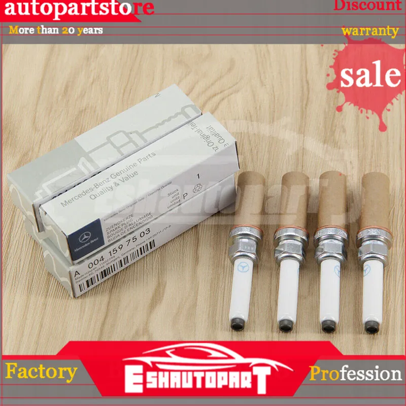 (6 шт.) иридиевая Свеча зажигания A0041597503 SILZKFR8D7S для Mercedes W176 W204 S204 W212 S212 C207 |