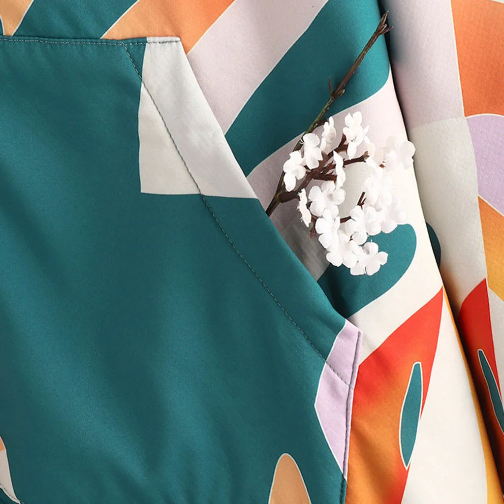 Женское пальто в винтажном стиле большие размеры зимнее теплое с принтом