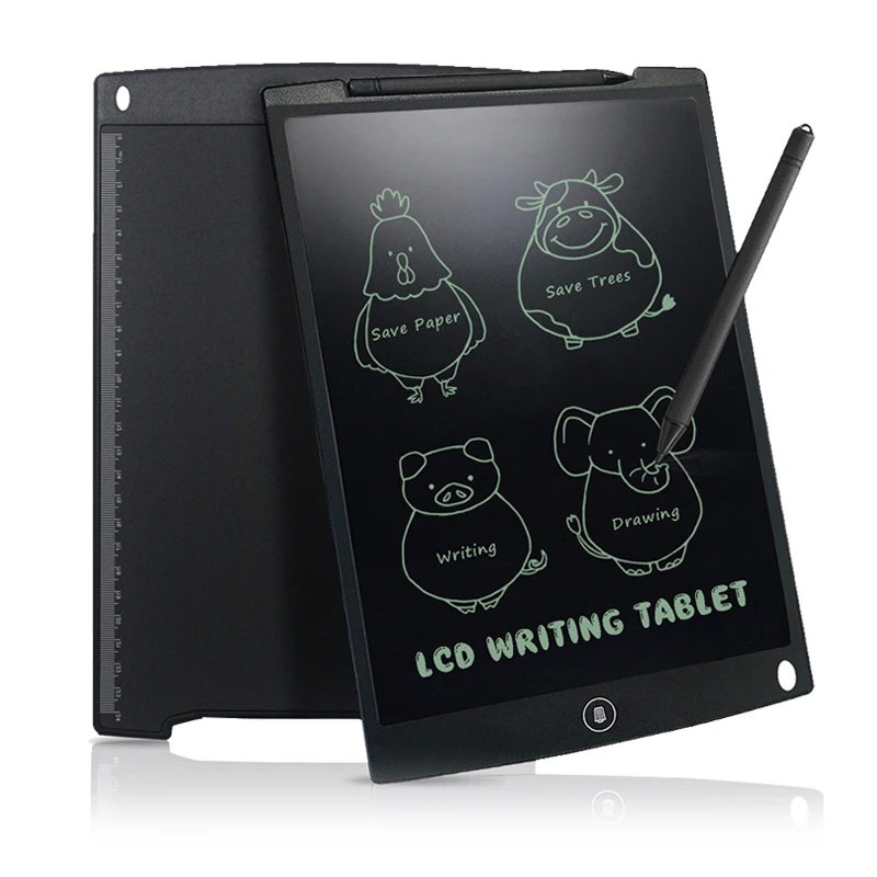 12 дюймовый ЖК планшет для рисования цифровой рукописного ввода портативная