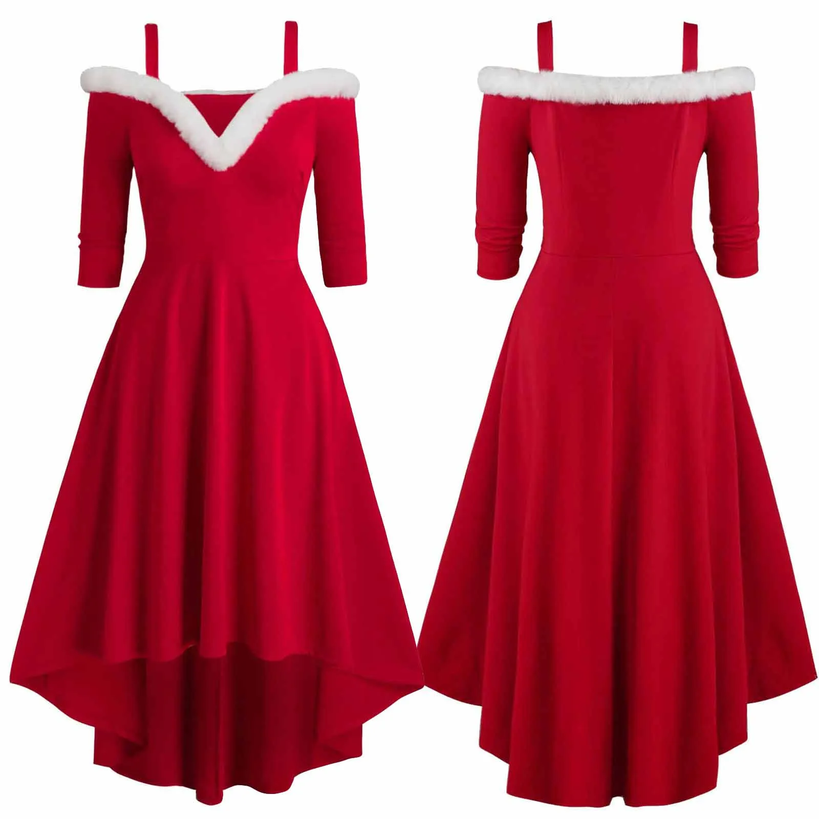 Платье женское кружевное выше колена с клубничным принтом | Женская одежда