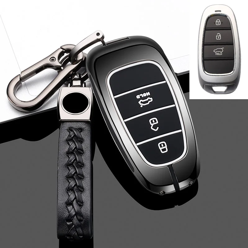 

Чехол для автомобильного ключа чехол для Hyundai Tuccon 2019 2020 2021 аксессуары держатель оболочка защитный чехол для ключей автостайлинг