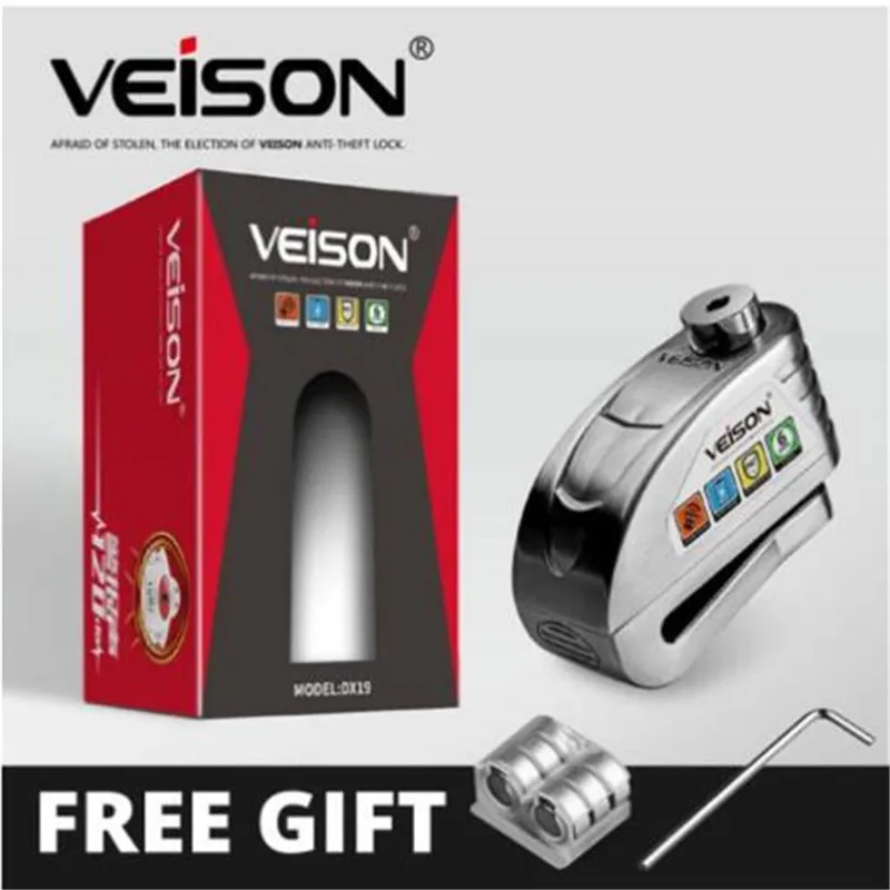 Сигнализация для мотоцикла VEISON 130 дБ велосипедная сигнализация | Автомобили и