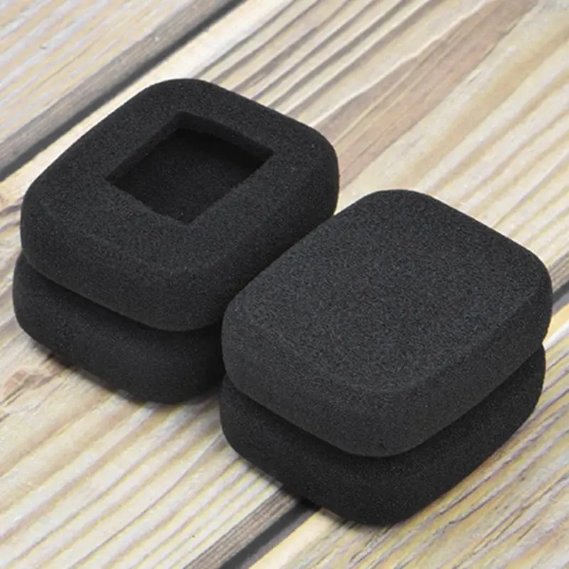 

1Pair Black Replacement Foam Earpads Pillow Soft Sponge Ear Pad Cushions Cover Cups for Shinco S01 Headphones