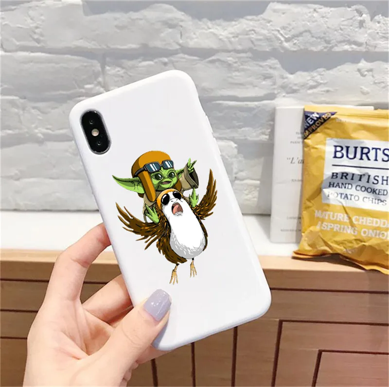 Милый ТВ мандалорский ребенок йода чехол для телефона для iPhone X 7 Plus чехол силиконовый чехол для iPhone 11 pro 6S 8 6 Plus XS Max чехол