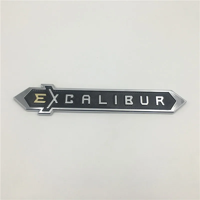 Для Toyota Land Cruiser 200 EXCALIBUR задний багажник хвост эмблема боковое крыло логотип наклейки для авто