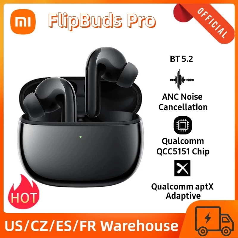

TWS-наушники Xiaomi FlipBuds Pro с поддержкой Bluetooth 5,2 и 3 микрофонами